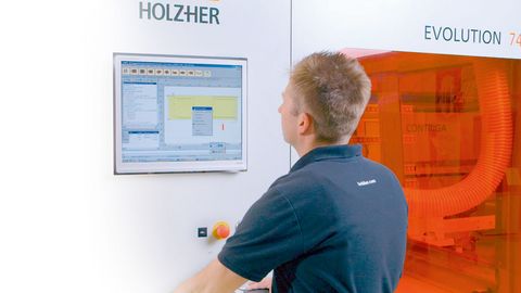 CAMPUS — система управления станком компании HOLZ-HER CAMPUS — высококачественная и удобная в обращении система управления станком